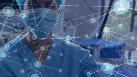 Healthcare Professional in Digital Network Interface