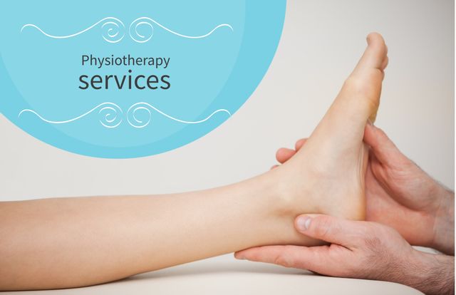 Professional Foot Physiotherapy Treatment Session for Pain Relief - Download Free Stock Templates Pikwizard.com