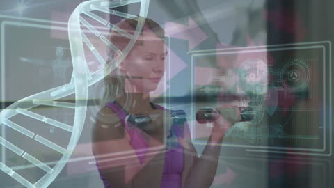 Intelligent Fitness Technology in Action with Health Data