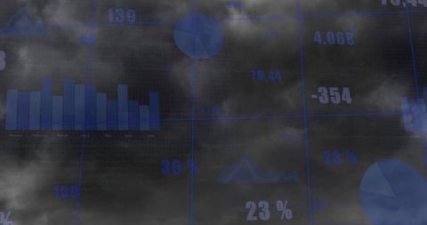 Cloud Computing Concepts with Data Visualization Elements - Download Free Stock Images Pikwizard.com