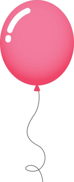 Pink Balloon Transparent Background Isolated Vector Illustration - Download Free Stock Videos Pikwizard.com