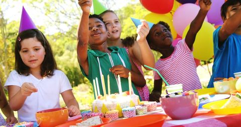 Fun Outdoor Birthday Party Celebration for Kids - Download Free Stock Images Pikwizard.com