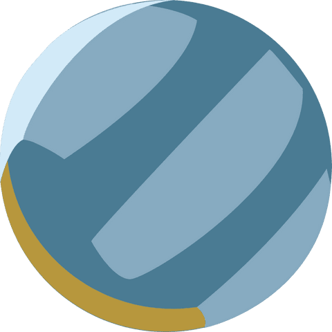 minimalist floating teal sphere with mustard accents - Download Free Stock Videos Pikwizard.com