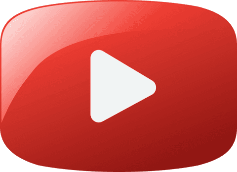 youtube play button icon on transparent background - Download Free Stock Videos Pikwizard.com