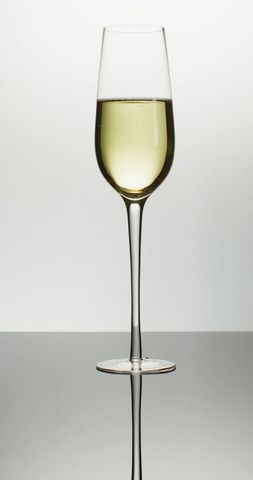 Elegant Stemmed Wine Glass with White Wine Against White Backdrop - Download Free Stock Images Pikwizard.com