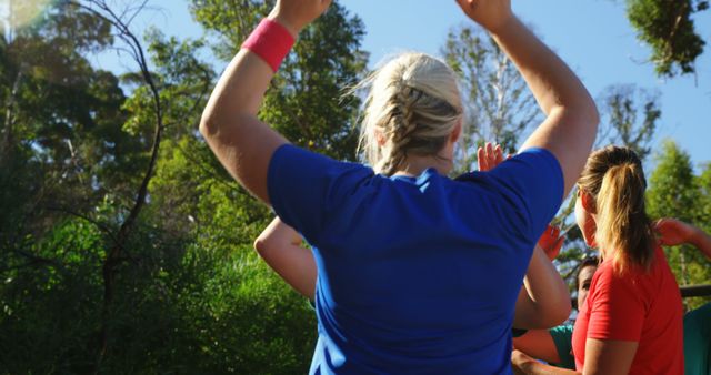 Active Women Participating in Outdoor Fitness Workout - Download Free Stock Images Pikwizard.com