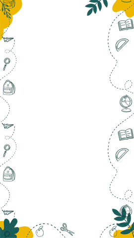 Transparent Educational Flat Border With Book and Paper Plane Icons - Download Free Stock Videos Pikwizard.com