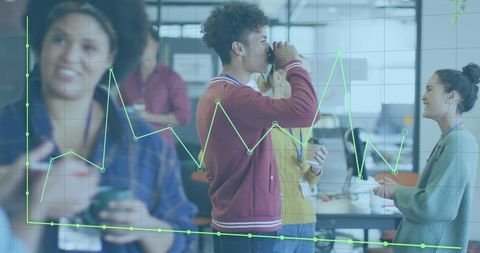 Data Visualization Meeting Amidst Diverse Team Collaboration