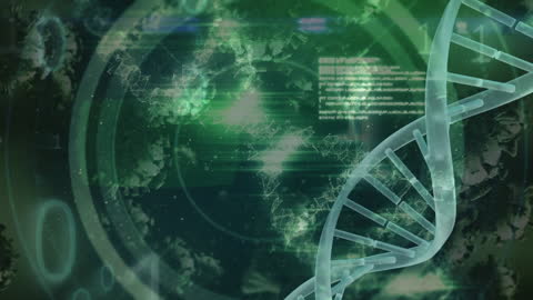 Abstract Genetic Code and Data Processing Art