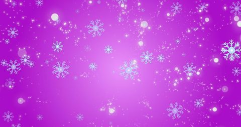 Snowflakes and Glitter on Vibrant Purple Backdrop - Download Free Stock Images Pikwizard.com