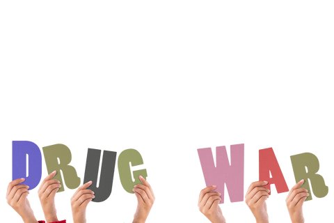 transparent hands holding colorful drug war message - Download Free Stock Videos Pikwizard.com
