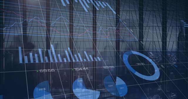 Digital Financial Data Analysis and Visualization for Business Intelligence - Download Free Stock Images Pikwizard.com