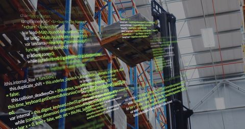 Warehouse digital interface with data analytics technology