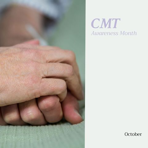 cmt awareness month hand holding support - Download Free Stock Templates Pikwizard.com