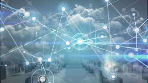Digital Cloud Networking with Celestial Connections