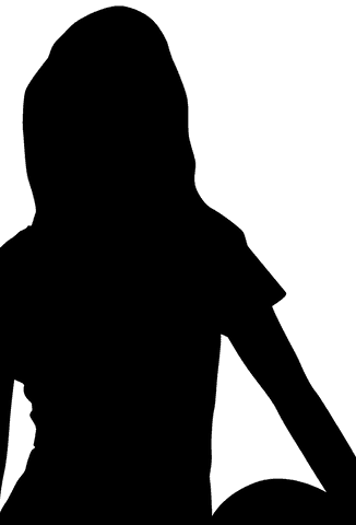 Outline of man holding ball on transparent background