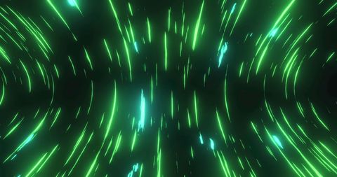 Dynamic Green Light Streaks in Fast Motion Effect - Download Free Stock Images Pikwizard.com