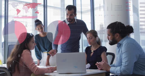 Team Collaboration and Statistical Analysis in Modern Office