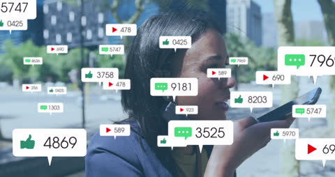 Social Media Growth and Engagement Visualization in Urban Setting