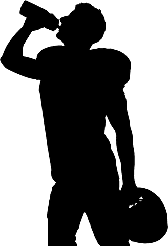 silhouette of football player with transparent background in dynamic pose - Download Free Stock Videos Pikwizard.com