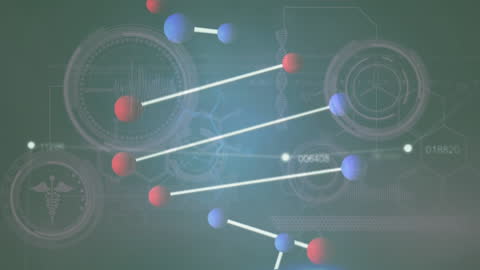 Innovative Animation of Spinning DNA Strand and Data Processing