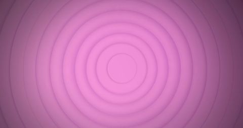 Hypnotic Pulsating Circles in Gradient Pink Tones