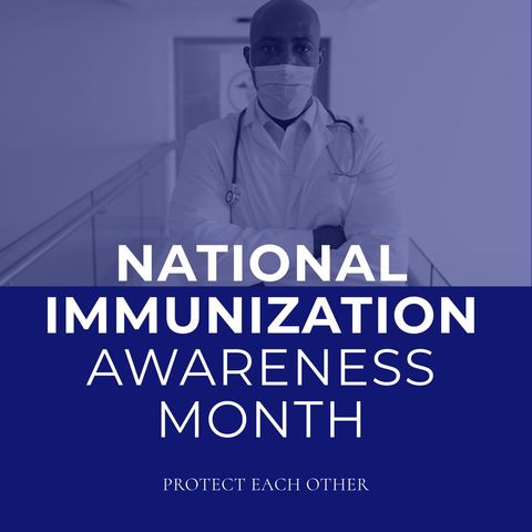National Immunization Awareness Campaign with Medical Professional - Download Free Stock Templates Pikwizard.com