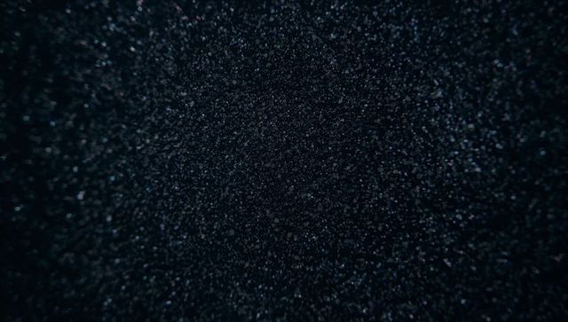 Abstract Shimmering Particles in a Cosmic Dark Background