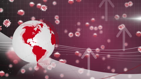 Global COVID-19 Impact Illustrated with Rising Cases