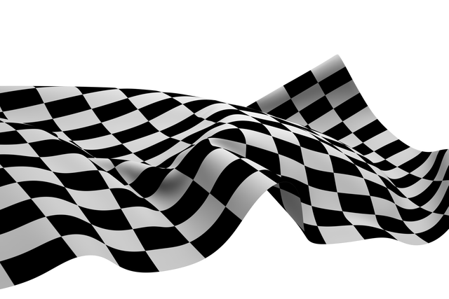 Black and White Transparent Racing Checkered Flag Illustration - Download Free Stock Videos Pikwizard.com