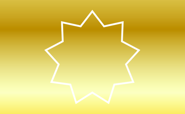 Transparent Geometric Star Vector with Gold Gradient Background - Download Free Stock Videos Pikwizard.com