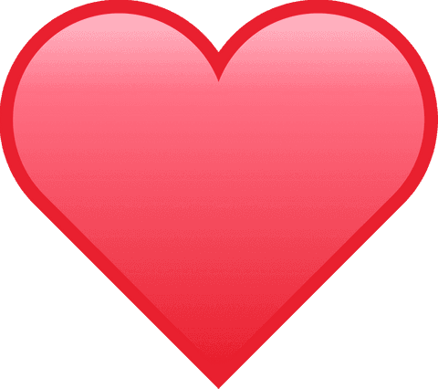 Transparent Red Heart Icon with Smooth Gradient Symbolizes Love - Download Free Stock Videos Pikwizard.com