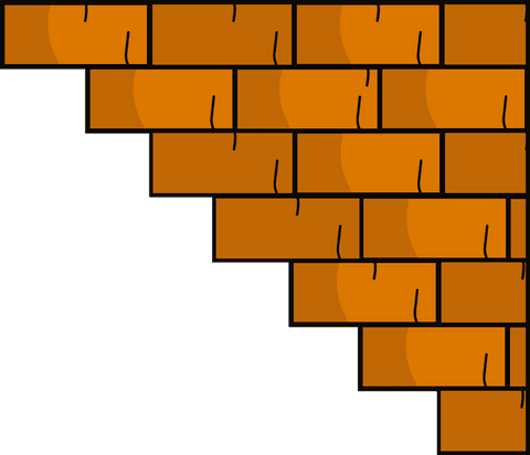 triangular brick pattern on transparent background - Download Free Stock Videos Pikwizard.com