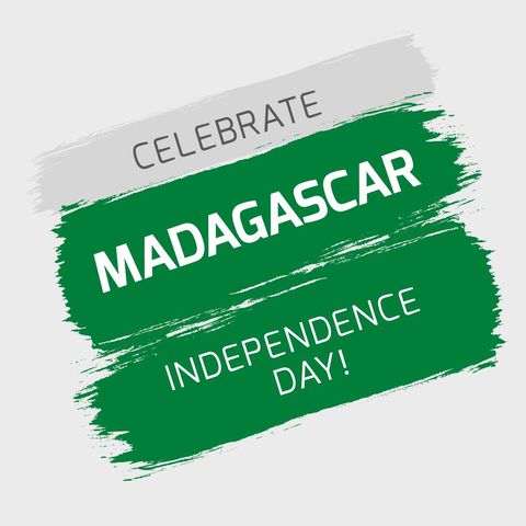 Madagascar Independence Day Celebration Background - Download Free Stock Templates Pikwizard.com