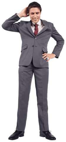 cheerful businessman in formal suit isolated on transparent background - Download Free Stock Videos Pikwizard.com