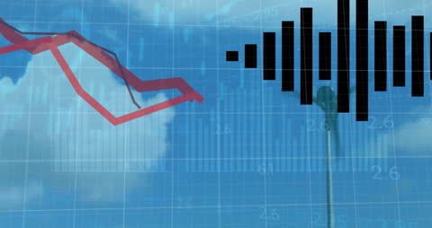 Interactive Global Technology and Networking Concept Background