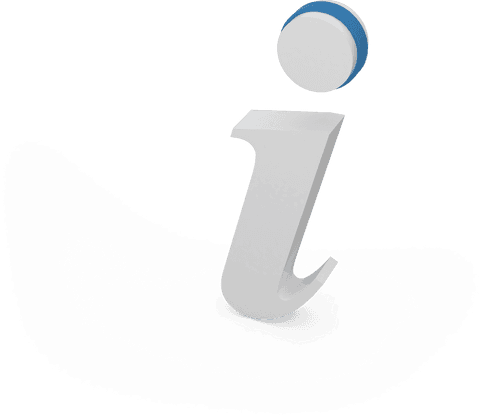close-up of 3d transparent information icon with blue dot - Download Free Stock Videos Pikwizard.com