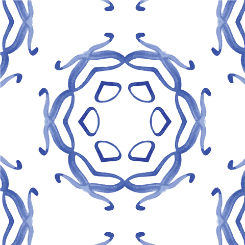 blue hand painted rosettes on transparent vector background - Download Free Stock Videos Pikwizard.com