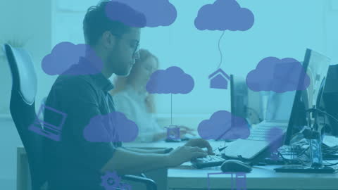 Remote Work and Cloud Computing in Modern Office Environment