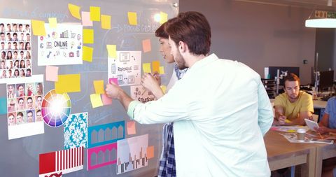 Young Professionals Collaborate in Creative Brainstorming Session - Download Free Stock Images Pikwizard.com