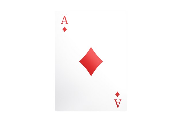 Ace of Diamonds Transparent Playing Card Isolated Background - Download Free Stock Videos Pikwizard.com