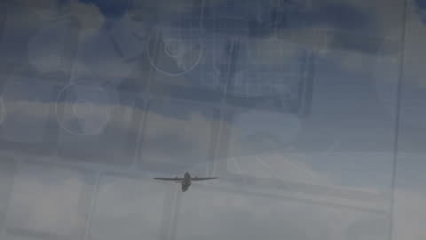 Global Connectivity Featuring Plane and Abstract Data Visualization