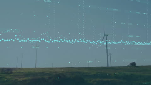 Graphs and Windmills Depicting Sustainable Energy Innovation