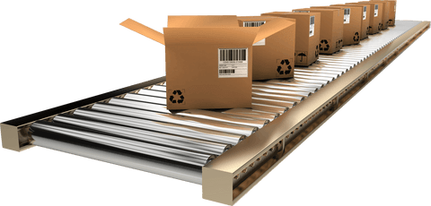 Transparent Cardboard Boxes on Conveyor Belt for Global Shipping - Download Free Stock Videos Pikwizard.com