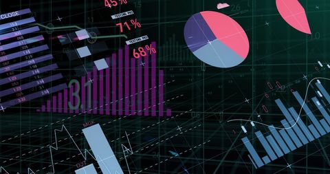 Visualizing Complex Financial Blockchain Data Processing Concepts - Download Free Stock Images Pikwizard.com