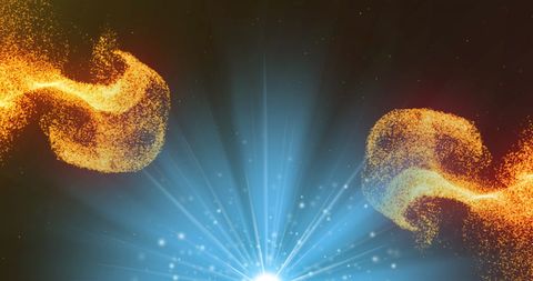 Dynamic Energy Swirls and Radiant Light Burst - Download Free Stock Images Pikwizard.com