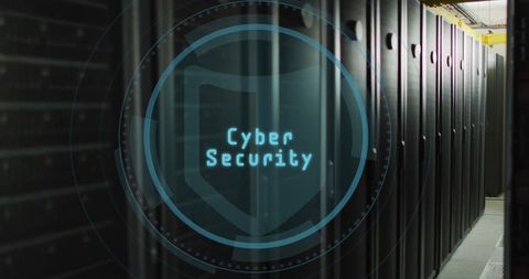 Holographic Cyber Security Shield in Data Center Server Racks