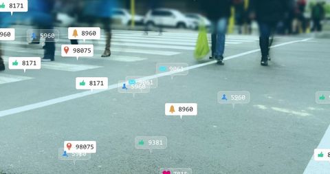 Social Media Data Processing in Urban Street Environment