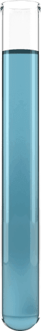 transparent test tube with turquoise solution - Download Free Stock Videos Pikwizard.com