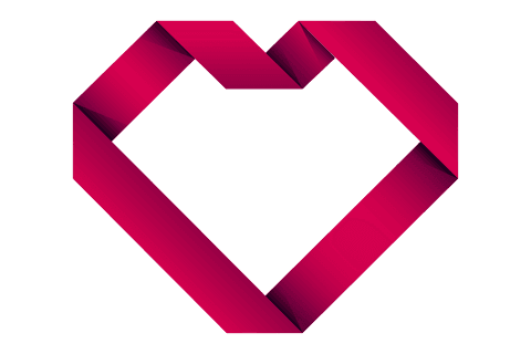 Transparent Ribbon Heart Icon for Valentine's Day - Download Free Stock Videos Pikwizard.com